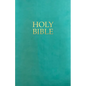 Kjver Gift and Award Holy Bible, Deluxe Edition, Coastal Blue Ultrasoft: (King James Version Easy Read, Red Letter) - Imitation Leather