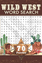 Wild West Word Search: Travel Size Western Word Find Puzzle Book for Adults and Everyone - Paperback