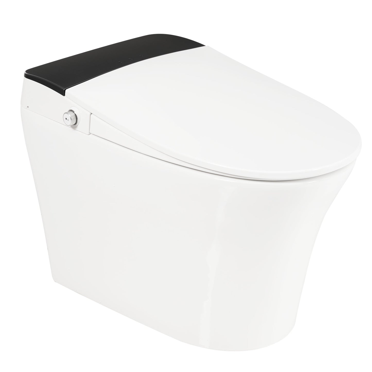 Heated Seat Smart Toilet, One Piece Toilet, Automatic Flush Tankless Toilet w...