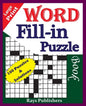 Large Print Word Fill-in Puzzle book - Paperback