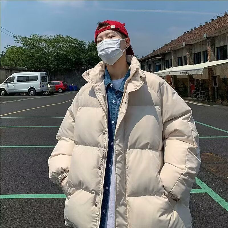Hong Kong Style Mens New Winter Cotton Coat