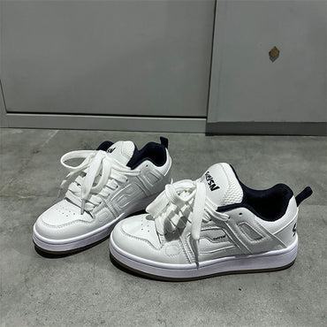 Korean Style 2026 Spring New Arrival, Ins Niche Versatile Chic Skate Shoes