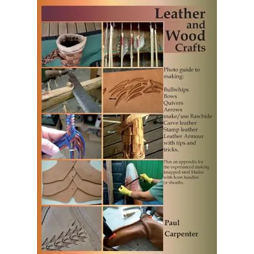 Leather and wood crafts - Paperback