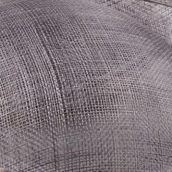 Fan-shaped Handcrafted Linen Headpiece