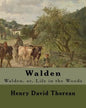 Walden By: Henry David Thoreau: Walden, or, Life in the Woods is a reflection upon simple living in natural surroundings. - Paperback