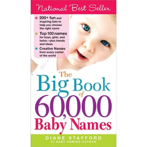 The Big Book of 60,000 Baby Names - Mass Market Paperbound