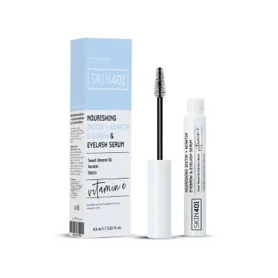 Skin401 Nourishing Biotin + Creatine Eyebrow & Eyelash Serum - Strengthens & Conditions Brows & Lashes