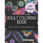 Adult Coloring Book: Stress Relief and Anxiety Management - Paperback