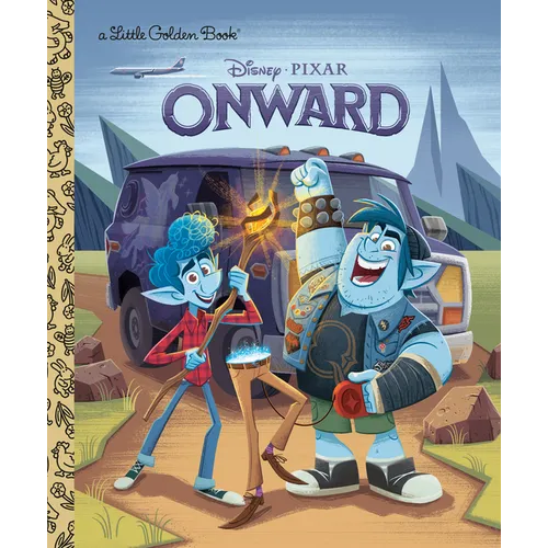 Onward Little Golden Book (Disney/Pixar Onward) - Hardcover