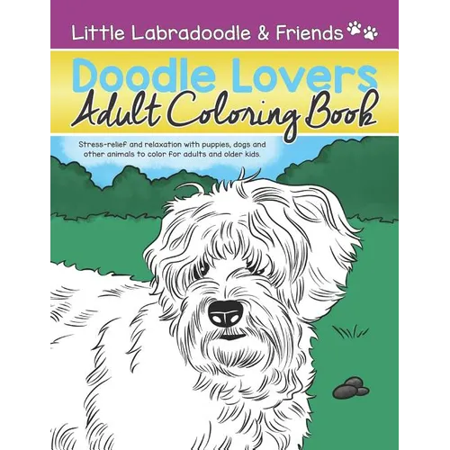 Doodle Lovers Adult Coloring Book - Paperback