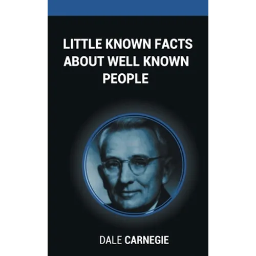 Little Known Facts About Well Known People - Hardcover