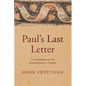 Paul's Last Letter - Hardcover