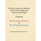 The Great Controversy Between Christ and His Angels and Satan and His Angels: Comparing The 1911 Great Controversy & The 1884 Great Controversy - Hardcover