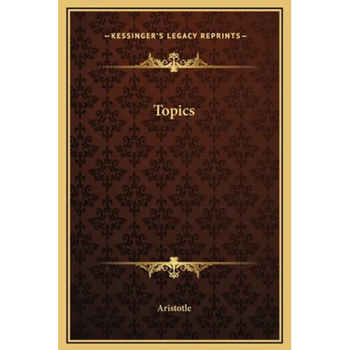 Topics - Hardcover