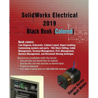 SolidWorks Electrical 2019 Black Book (Colored) - Paperback
