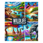 Wildlife coloring book: Amazing Wild Animals Grayscale.colouring For Adult - Paperback