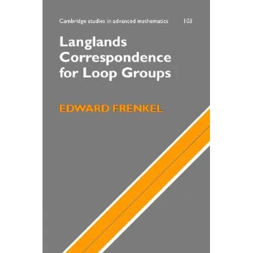 Langlands Correspondence for Loop Groups - Hardcover