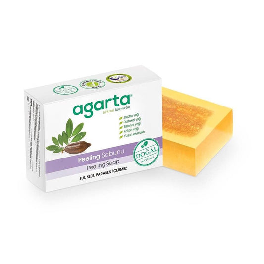 Agarta Exfoliating Soap with Natural Oils - SLS & SLES Free for Sensitive Skin