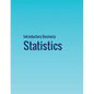 Introductory Business Statistics - Paperback