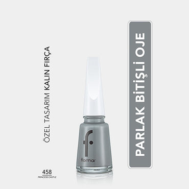 Flormar Nail Enamel - Long-Lasting Nail Polish with Nourishing Ingredients for Healthy Nails