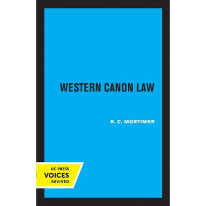 Western Canon Law - Paperback