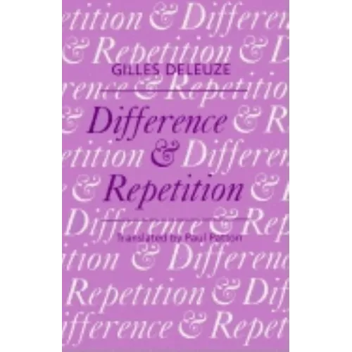 Difference and Repetition - Hardcover