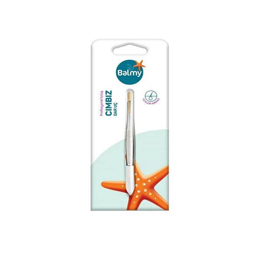 Balmy Precision Tweezers - Narrow Tip for Eyebrow and Bikini Line Grooming