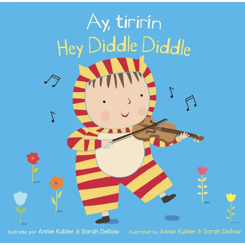 Ay, Tirirín/Hey Diddle Diddle - Board Book