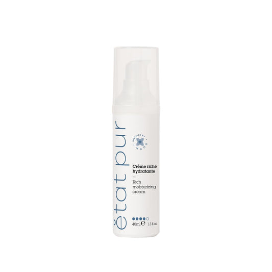 Etat Pur Rich Moisturizing Cream - Hydrating Face Moisturizer for Dry Skin, 1.35 fl oz
