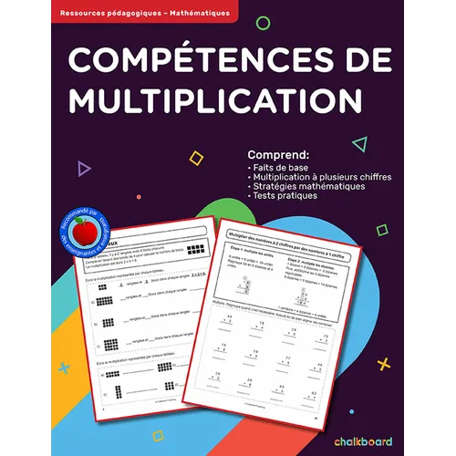 Compétences De Multiplication - Paperback