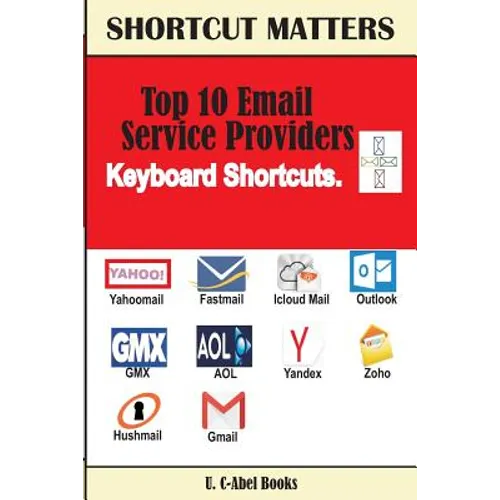 Top 10 Email Service Providers Keyboard Shortcuts - Paperback