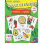 Pixel Quest Color by Number: Pixel Art Fruits and Foods Coloring book (Vol. 2), Activity Books for Kids, Colorful Play - Paperback