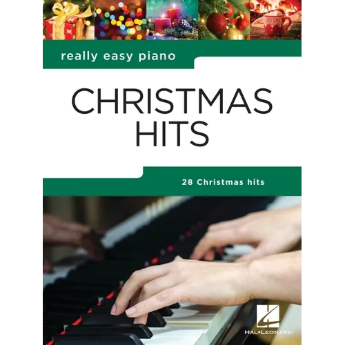 Christmas Hits: Really Easy Piano Songbook with 28 Songs - Paperback