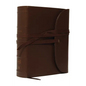 NKJV, Journal the Word Bible, Large Print, Premium Leather, Brown, Red Letter Edition: Reflect, Journal, or Create Art Next to Your Favorite Verses - Leather