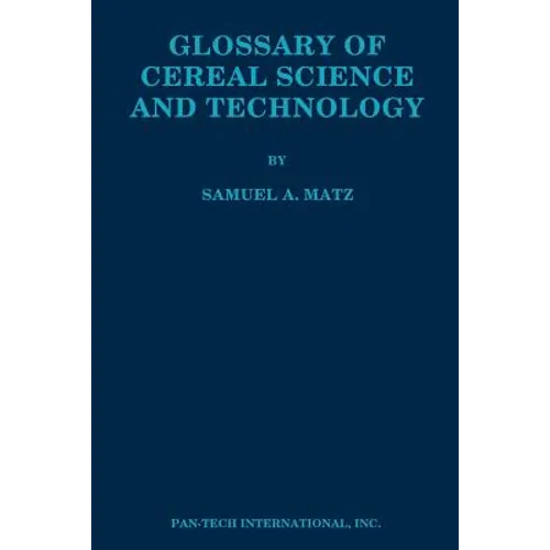 Glossary of Cereal Science and Technology - Paperback