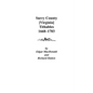 Surry County [Virginia] Tithables, 1668-1703 - Paperback