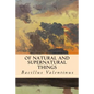 Of Natural and Supernatural Things - Paperback