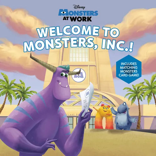 Welcome to Monsters, Inc.! (Disney Monsters at Work) - Paperback