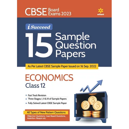 CBSE Board Exam 2023 I Succeed 15 Sample Question Economics Papers Class 12 - Paperback