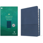 Biblia de Estudio del Diario Vivir Para Jóvenes Ntv Con Filament (Sentipiel, Azul Oscuro, Índice, Letra Roja) - Imitation Leather