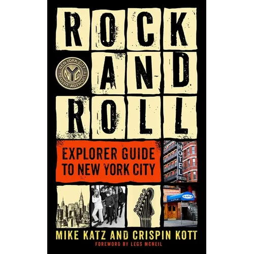 Rock and Roll Explorer Guide to New York City - Hardcover
