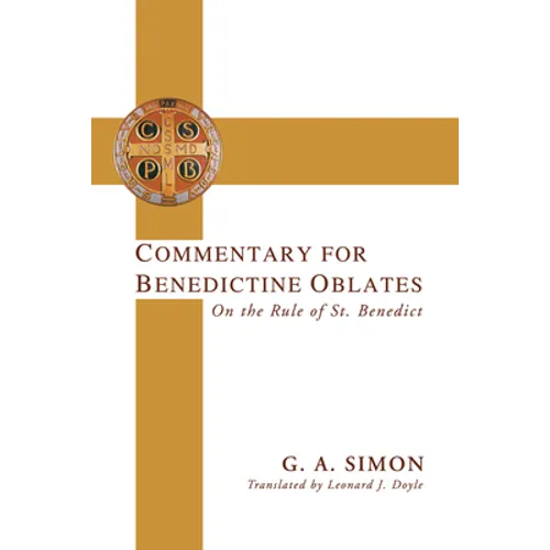 Commentary for Benedictine Oblates - Paperback