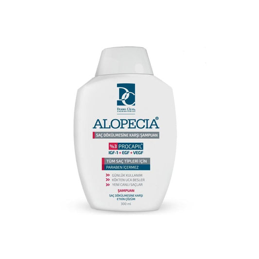 Alopecia Anti Hair Loss Herbal Shampoo 300 ml - Natural Solution for Hair Growth & Strengthening