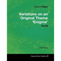 Edward Elgar - Variations on an Original Theme 'Enigma' Op.36 - A Full Score - Paperback