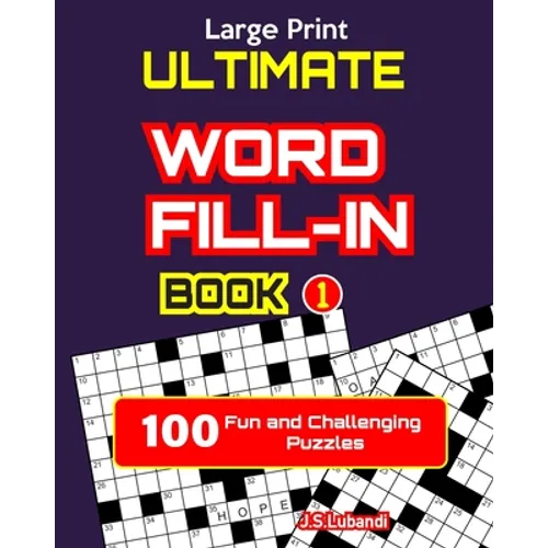 Ultimate WORD FILL-IN Book 1 - Paperback