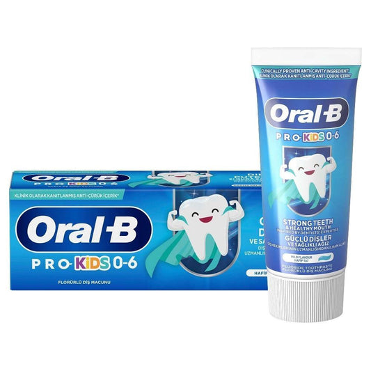 Oral-B Pro Kids Strong Teeth Toothpaste 50 ml - Trusted Children's Toothpaste for Infants & Kids