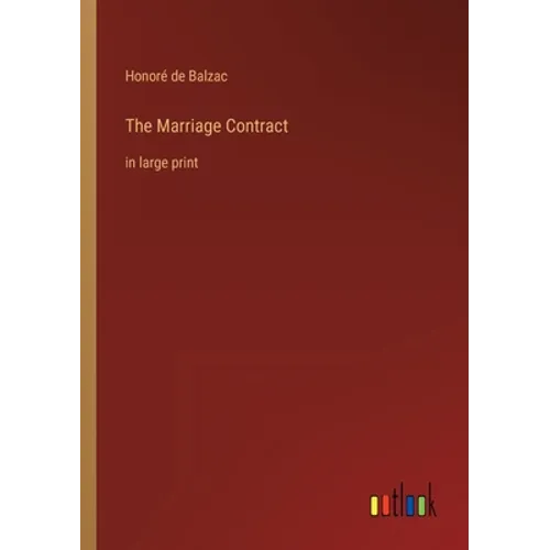 The Marriage Contract: in large print - Paperback