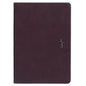 NLT Holy Bible Everyday Devotional Bible for Men New Living Translation, Vegan Leather, Cross Emblem - Leather