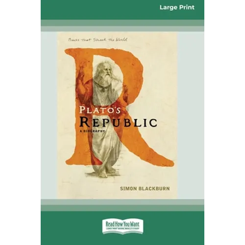Plato's Republic: A Biography [Standard Large Print 16 Pt Edition] - Paperback