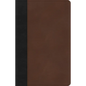 CSB Thinline Bible, Black/Brown Leathertouch - Imitation Leather